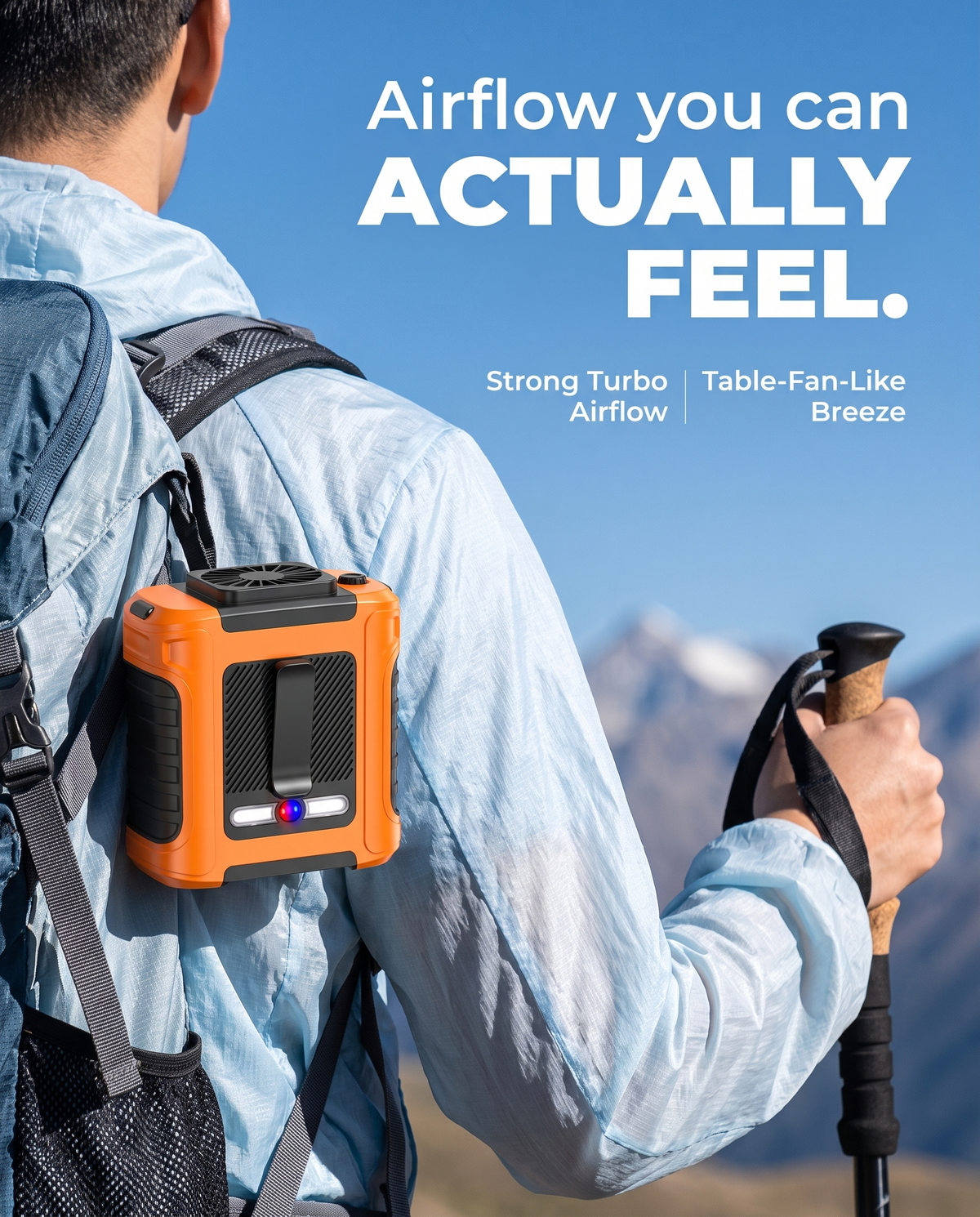 Hands Free Portable Fan