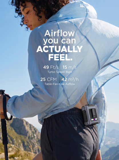 Hands Free Portable Fan